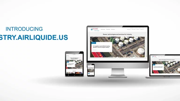 Air Liquide launches new and improved U.S. website | Air Liquide USA